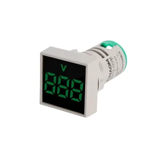 Clear Display Large Numbers Machine Voltage Test Meter 60-500V Indicator Light