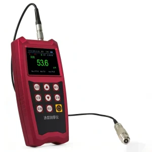 Coating Thickness Gauge High Precision Measurement Mode Automatic Data Filtering Real Time Temp Compensation Delete Function