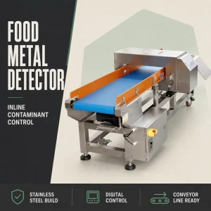 Cocoa Powder Metal Detector for Food Processing Lines