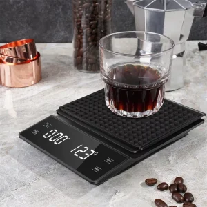 Coffee Scale Cross-border Timing Coffee Powder-water Ratio Special Weighing Kitchen Scale Mini Coffee Electronic