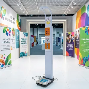 Coin Operated Height and Weight Measuring Instrument BMI Vending Machine