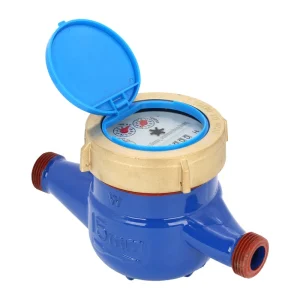Commercial Building Use Mechanical Cold Water Meter LXSK DN15 DN40 Rotary Vane Wet Type Water Flow Meter