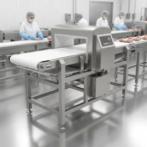 Commercial Conveyor Food Metal Detector High Sensitivity Multi Frequency Food Inspection Machine Custom Color and Size
