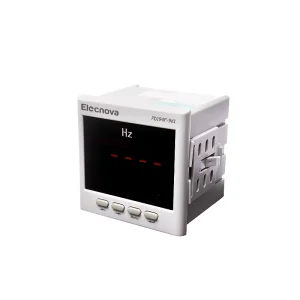 Communication Analog Output 96*96 LED Screen Programmable Multi Protocols 45~65Hz 3 Phase Digital Frequency Meter