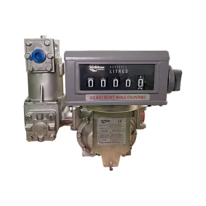 Compact Digital Display Elliptical Gear Flow Meter Low Flow Precision Measurement Device 220v 1 Year Warranty