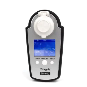 Compact Portable Brix Refractometer for Small Batch Juice Honey Syrup Makers Easy Use Sweetness Tester for SMEs