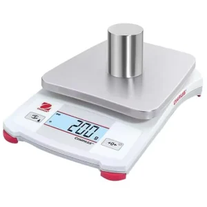Compass CX Battery Powered Portable Electronic Scale with Backlit LCD for Workplace Field and Classroom Weighing
