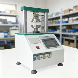 Complete Fixtures Set Paper Ring Crush Tester Auto Stop Stacking Compression Test Function