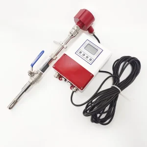 Compressed Air Flow Meter Insertion Type Thermal Mass Gas Flow Meter for Gas
