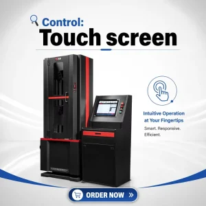 Computer Controlled Electro hydraulic Servo Universal Material Testing Machine for Steel Bars and Strands Dual purpose Machine