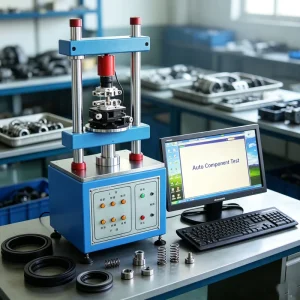Computer Controlled Insertion Pull Force Tester X Y Moving Stage Terminal Connector Durability Test Equipment