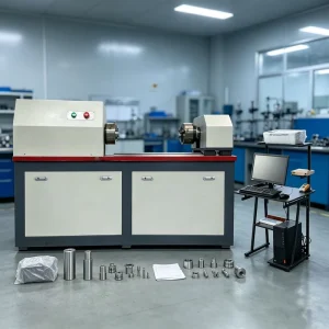 Computer Display Torsion Testing Bench 0-500mm Adjustable Clamping Distance Metal Component Torque Testing Equipment