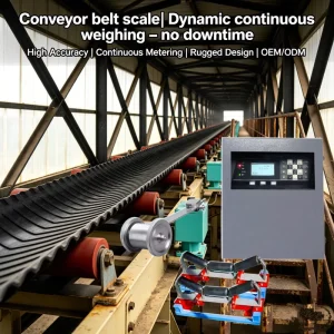 Conveyor Belt Smart Digital Scale for Bulk Material Flow Measurement Advanced Sensors Weighing for Mining Coal