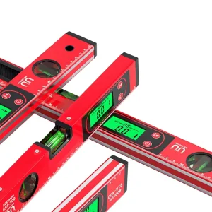 Cross-Border Aluminum Alloy Spirit Level 12m/15m Construction Surveying Bubble Magnetic Level Models 91A-300/91A-400
