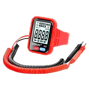 Cross border Digital Voltmeter Portable Smart Multifunctional Universal Meter Wrist style Multimeter Voltage Temperature