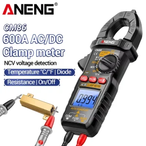 Cross-border Exclusive Supply CM86 High-precision AC/DC Voltage Current Clamp Meter Smart Electrician Maintenance Special