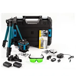 Cross border High precision 12 16 wire Laser Plastic Box Set Ground Level Green Light Level with Tripod Portable Level