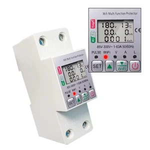 Cross border Metering Single Phase Industrial Intelligent Circuit Breaker 127/230V Leakage Over Current and Undervoltage Timing