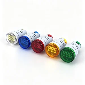 Crystal Lens Digital 20-70Hz Meter Frequency Voltmeter Monitoring Indicator for Power Distribution and Industrial Equipment