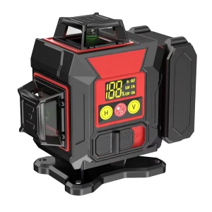 Custom 16 Lines 4D 360 Degree Laser Level Green Beam Smart Digital Display Industrial DIY 2mm Precision Professional
