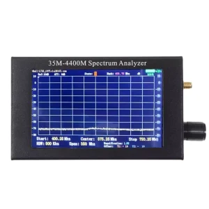 Custom 35M 4400M Handheld Simple Spectrum Analyzer Measurement of Interphone Signal