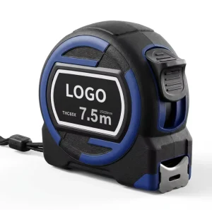 Custom 3m 5m 7.5m Auto Lock Steel Tape Measure Laser Printed Waterproof Fluorescent Metric Inch Measuring Tape with Logo OEM