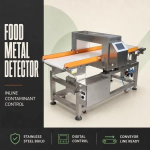 Custom Food Metal Detector for Production Line Integration