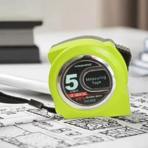 Custom Logo 5m High Precision Steel Measuring Tape Metric System Leather Case PVC ABS Plastic Professional Tape Measures