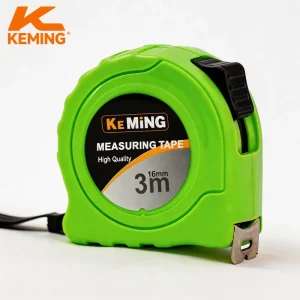 Custom Logo ABS Case 3M 10FT Meter Measuring Tape Small Nylon Coated Tape Imperial Stainless Tape Measure