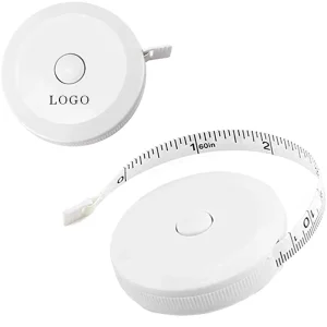 Custom Logo Colorful 1.5m Mini Round Retractable Body Measuring Tape Promotional Gift Soft Tape Measure