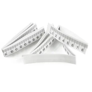 Custom Meter Metric Disposable Medical Health Care Paper Measuring Tape Ruler Baby Head Circumference Tape Measure