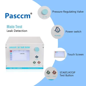 Custom Testing Equipment Air Leak Tester Difference Pressure Leak Detection for Car Three electric System USB Type C Connector
