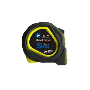 Customised Metric Carbon Steel Blade Self-winding Brake Measuring Tape 2m-10m Length Series 35 for Building