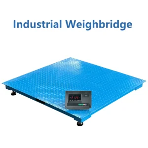 Customizable 1-5t Electronic Floor Scale 1.2×1.2m Carbon Steel Digital Heavy Duty Weighbridge for Industrial Weighing