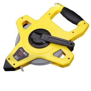 Customizable 100m 50M Steel Tape Measure Anti Fall Wear Resistant Engineering Measurement Ruler Waterproof Rust Proof Design