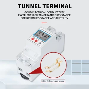 Customizable 2P Single Phase Communication Electronic Energy Meter Class 1.0 Accuracy 60A LCD Display Fast Delivery Bulk Order
