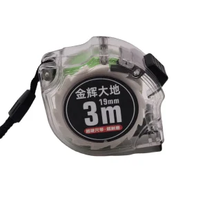 Customizable 3m 5m 7.5m 10m Transparent Tape Measure Household Stainless Steel Wear resistant Transparent Tape Measure