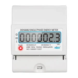 Customizable 4P Single Phase Electronic Energy Meter