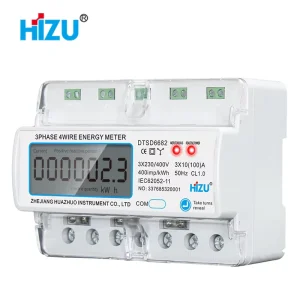 Customizable 7P Electronic Energy Meter with Energy Data Logger
