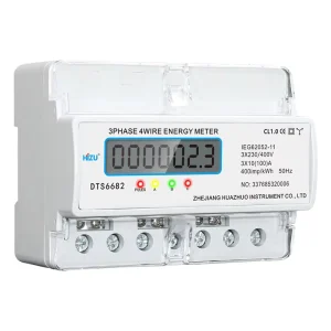 Customizable 7P Three-Phase Electronic Energy Meter with Multiple Options