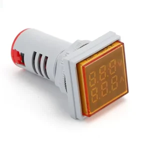 Customizable AC60 500V AC30 500V 0 100A LED Light Meter Digital Display Indicator AC Voltage Current Voltmeter Square