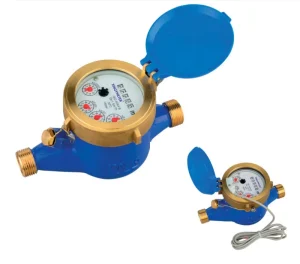 Customizable Digital Multi Jet Dry Type Brass Vane Wheel Water Meter IP68 Cold Water DN15 Model with OEM Support