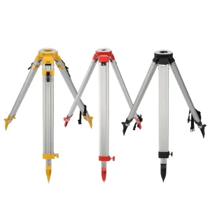 Customizable OEM Durable Aluminum Alloy Total Station Theodolite Measurement Stand Square Surveying Level Instrument Tripod