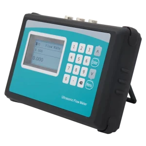 Customizable Portable Ultrasonic Flow Meter with 32G SD Card 0.1-10m/s for Liquid Water Oil