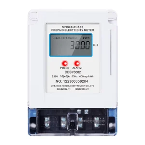 Customizable Single-Phase IC Card Prepaid Electronic Energy Meter