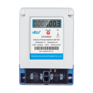 Customizable Single-Phase Wall-Mounted Rural Grid Electronic Energy Meter