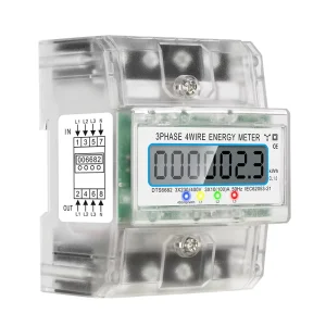 Customizable Three-Phase Transparent Electronic Energy Meter