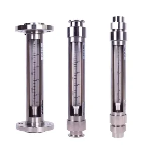 Customizable Variable Area VA 4-40L/h Flowmeter Rotameter Flow Meter Stainless Steel Glass Tube Float Water Flowmeter