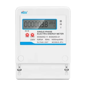 Customizable Wall Mounted Single Phase Electronic Energy Meter