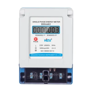 Customizable Wall Mounted Single Phase Rural Grid Electronic Energy Meter
